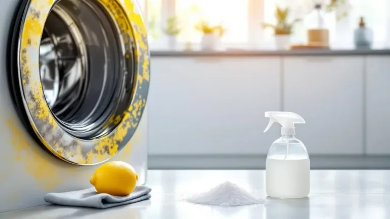 Né candeggina né anticalcare, questo trucco pulisce la lavatrice da calcare e muffa
