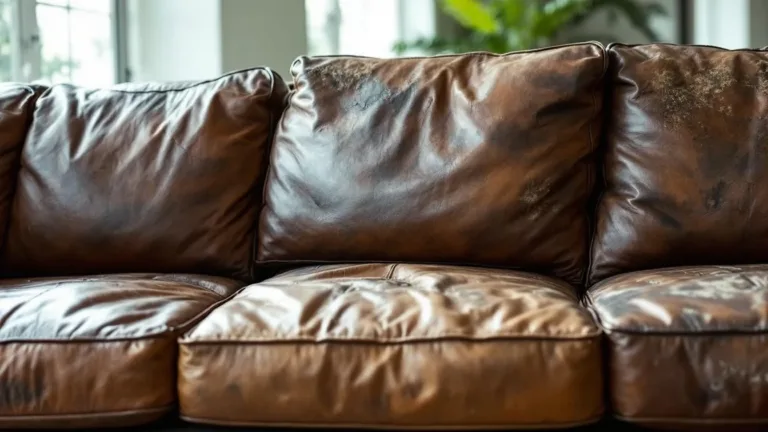 Perché il tuo divano in pelle si rovina nonostante le cure quotidiane