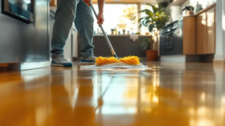 Perché il tuo linoleum ingiallisce e come pulirlo senza fatica