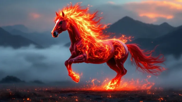 Un astrologo rivela chi sarà benedetto dall’energia del cavallo di fuoco rosso