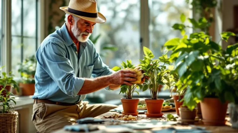 Un giardiniere rivela perché la polvere uccide le tue piante d’appartamento
