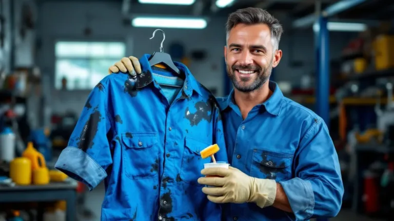 Un meccanico rivela come eliminare le macchie di grasso dai vestiti in 5 minuti