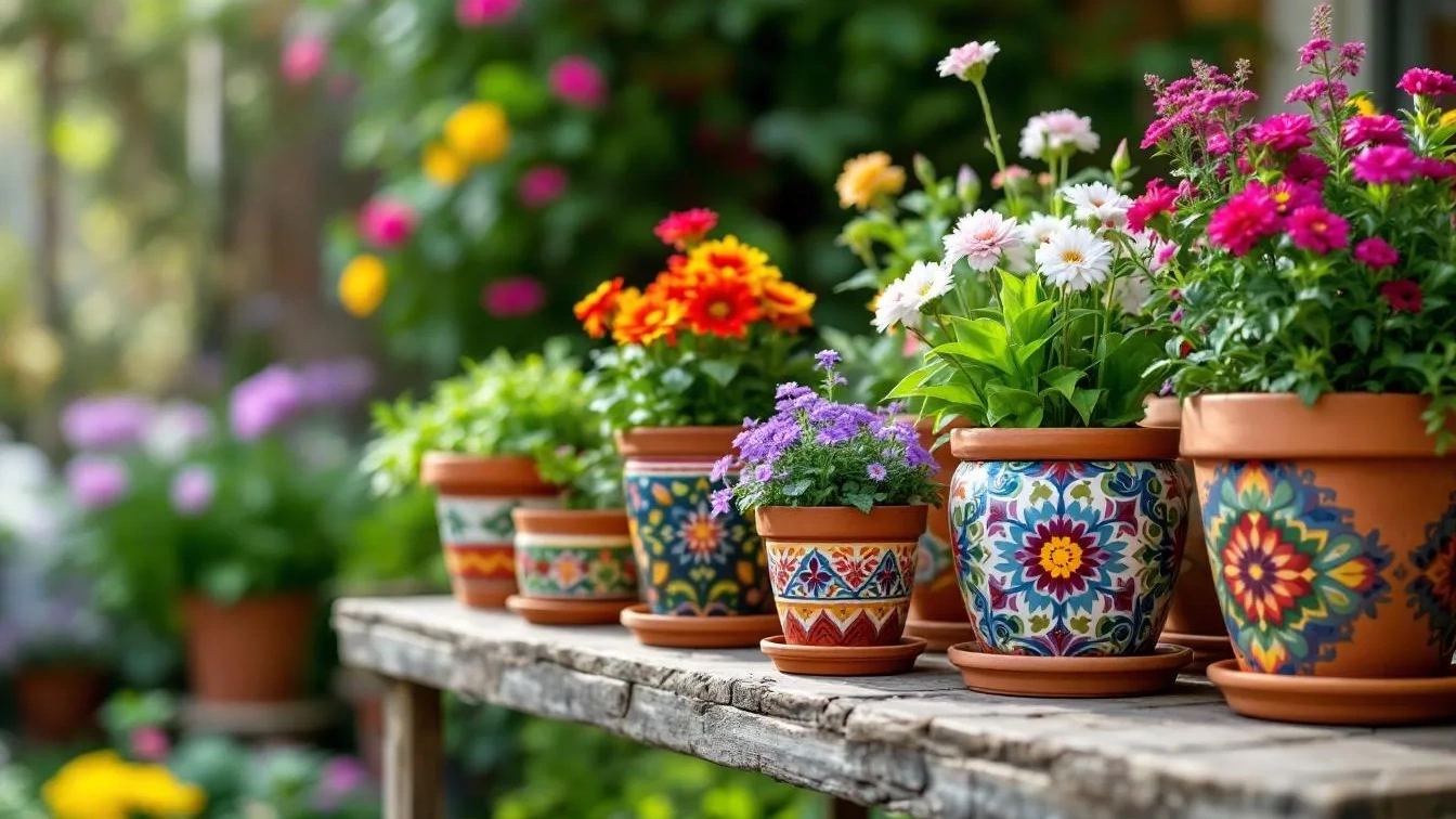 Come trasformare vasi anonimi in esplosioni di colore per il tuo giardino