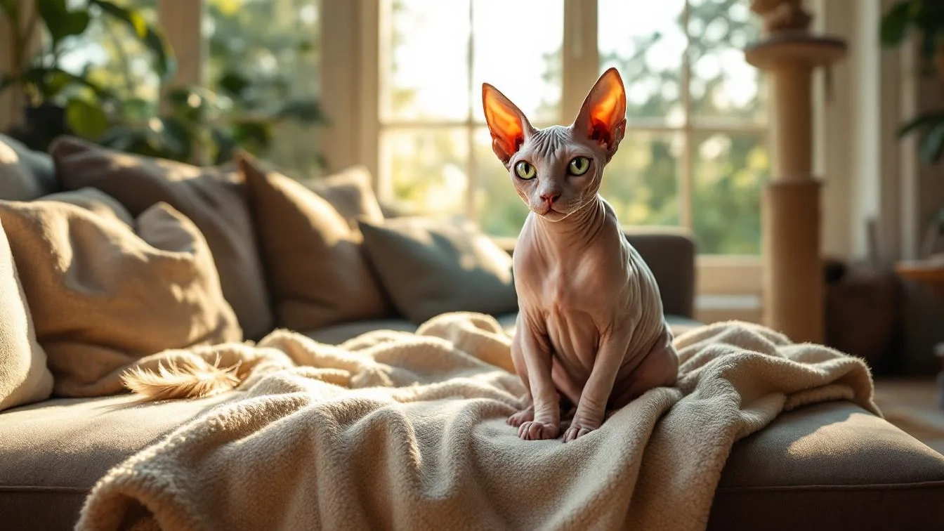 Ho adottato un gatto senza pelo 6 mesi fa, la mia vita è completamente cambiata