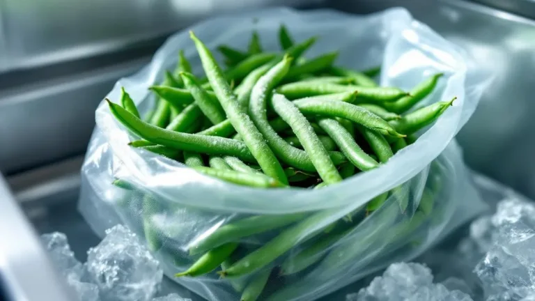 Ho congelato i fagiolini per 30 giorni, la loro freschezza mi ha sorpreso