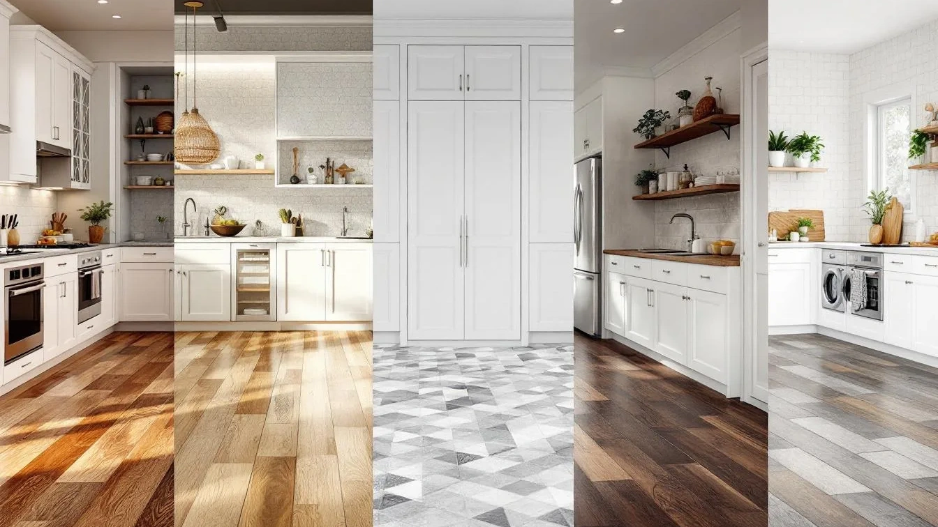 Ho provato queste 5 idee per il pavimento della cucina, la casa sembra completamente nuova