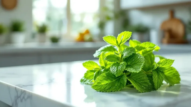 Né frigorifero né essiccazione, questo trucco conserva la menta fresca perfettamente