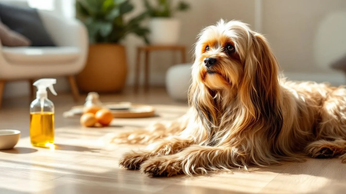 Né spazzola né forbici, questo metodo mantiene il pelo lungo del cane perfetto