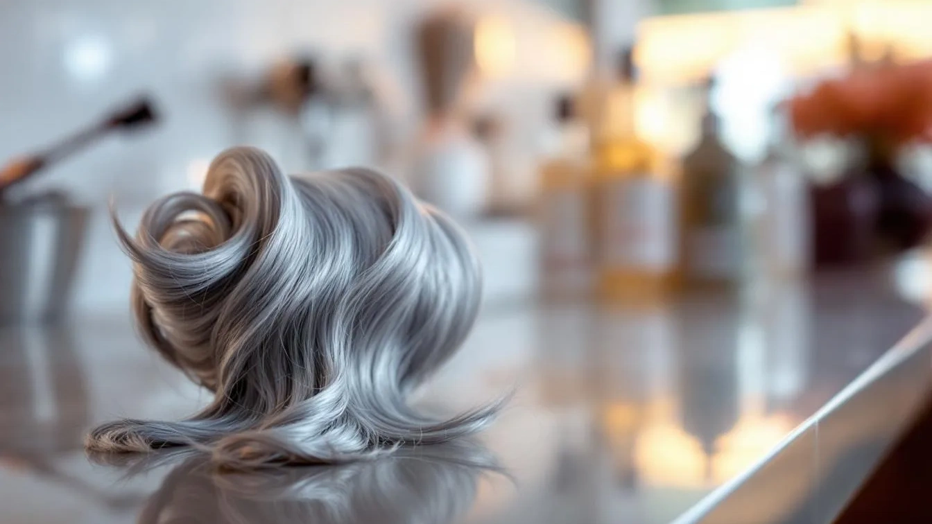 Né tinte né parrucchiere, ecco come avere capelli grigi chic