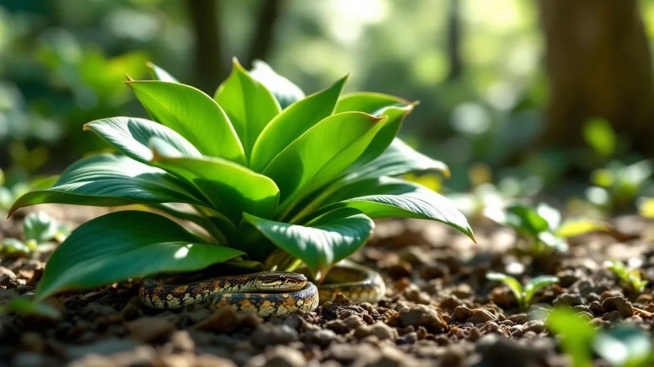 Non è solo decorativa: ecco perché questa pianta attira i serpenti