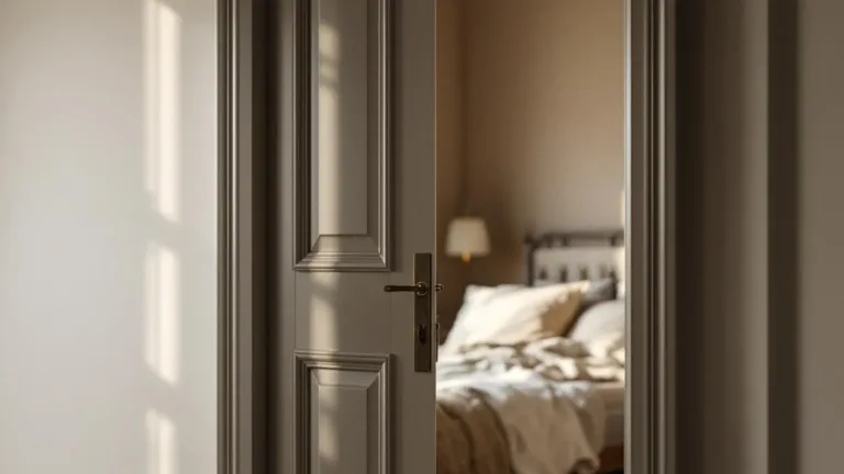 Perché dovresti sempre tenere chiusa la porta della camera da letto
