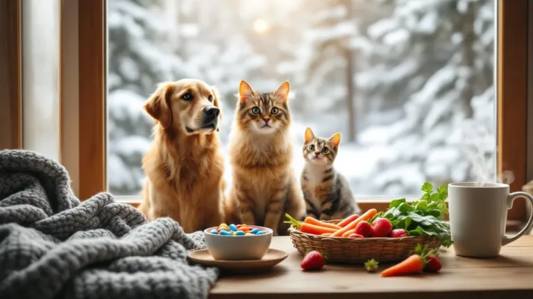 Perché i tuoi animali domestici hanno bisogno di più vitamine in inverno