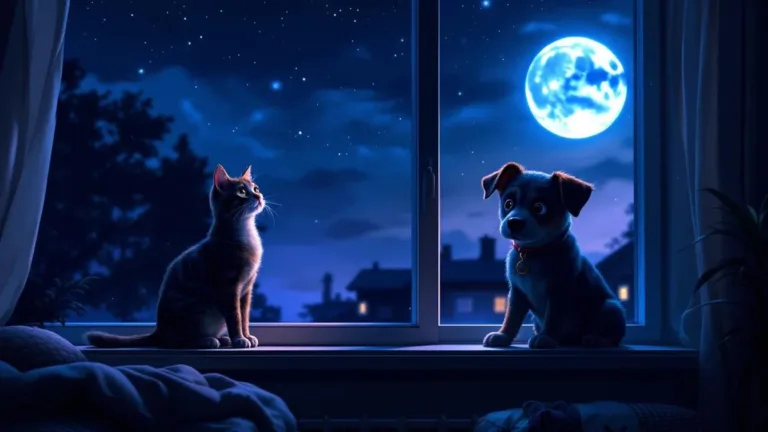 Perché i tuoi animali domestici si comportano stranamente di notte