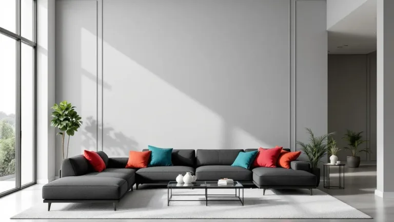 Perché posizionare il divano contro il muro rende il tuo soggiorno visivamente più piccolo