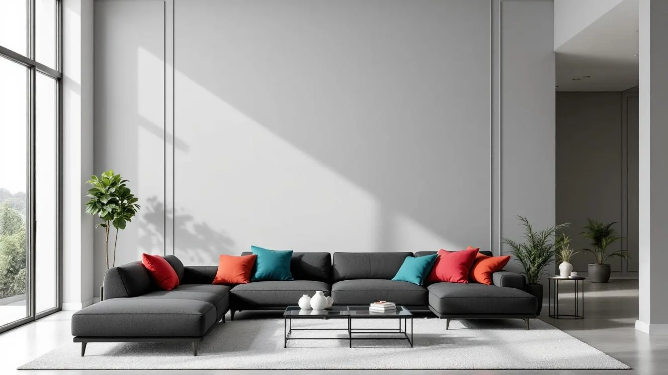 Perché posizionare il divano contro il muro rende il tuo soggiorno visivamente più piccolo