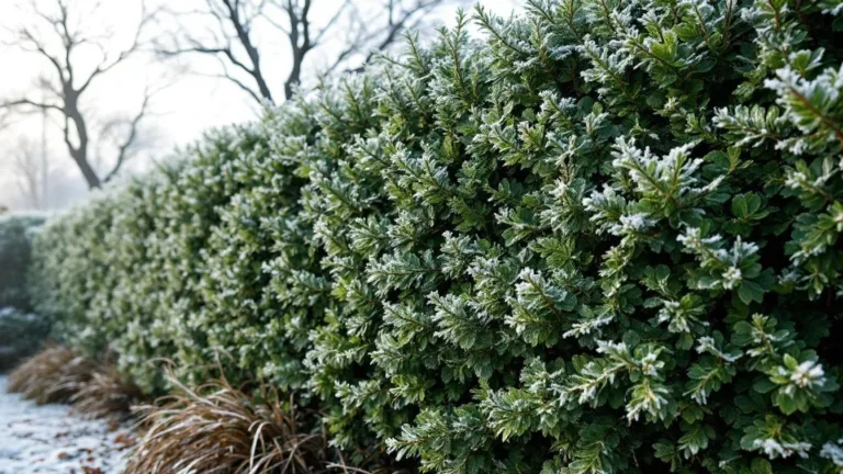 Perché potare le siepi a gennaio e febbraio salva le piante dal gelo