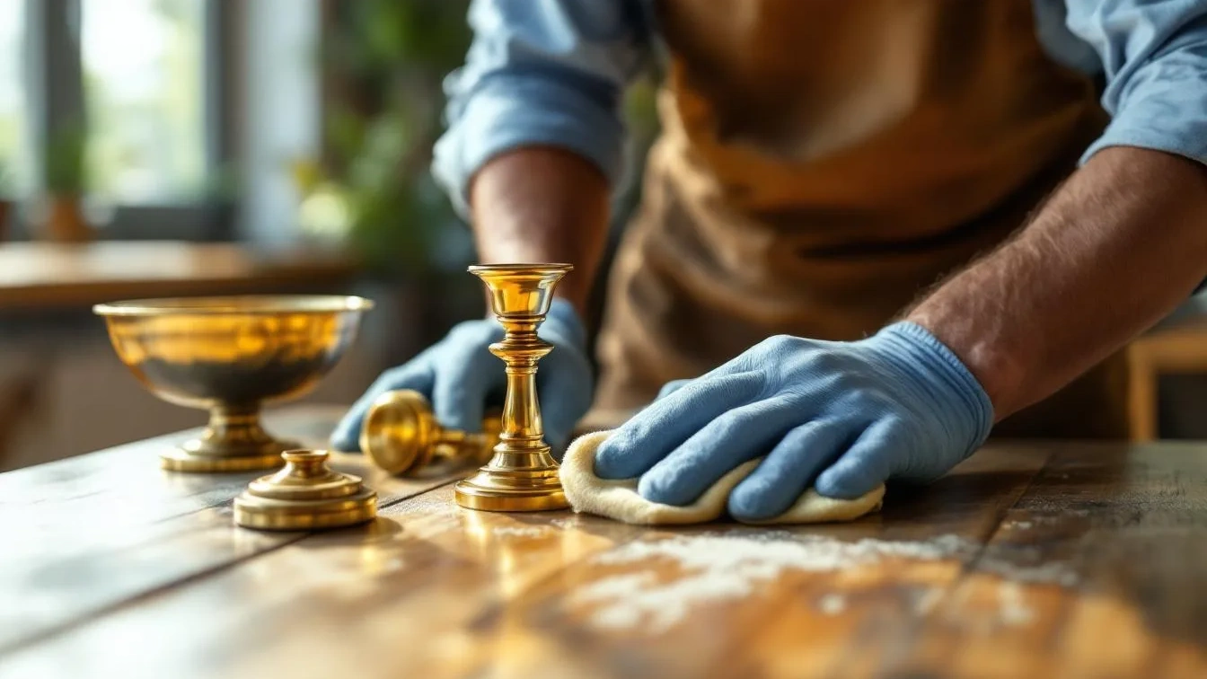 Un esperto di pulizie rivela come far brillare il ottone in 5 minuti