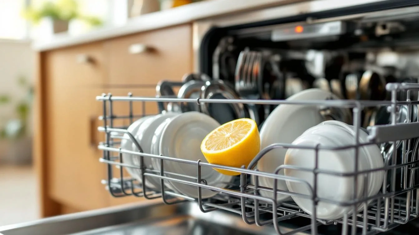 Un esperto rivela i benefici sorprendenti di mettere mezzo limone nella lavastoviglie