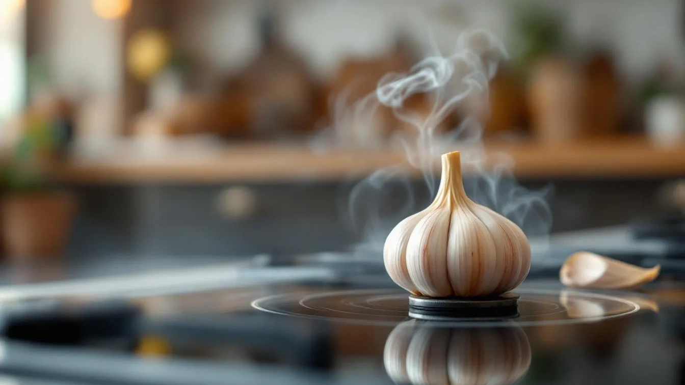 Uno chef svela perché lasciare uno spicchio d’aglio sul fornello